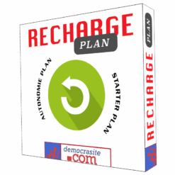 Democrasite pack rechage simple