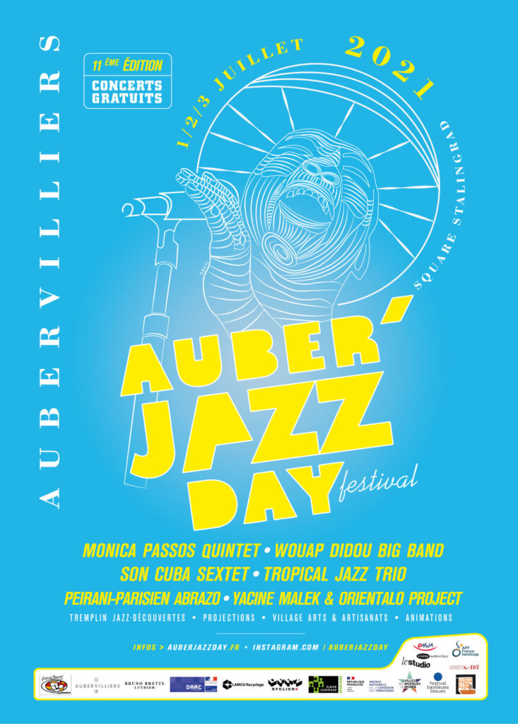 AuberJazz-Day Affiche Festival par Nabil